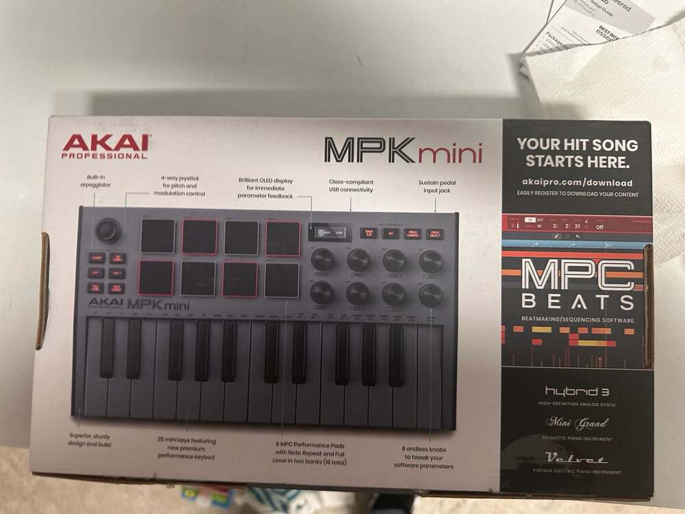 Akai Professional MPK Mini MK3 25-Key MIDI Keyboard Controller Special Edition G